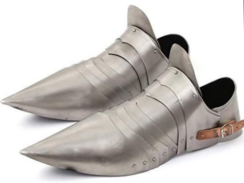 Sepatu Sabaton yang digunakan oleh para prajurit dari abad ke&nbsp;14